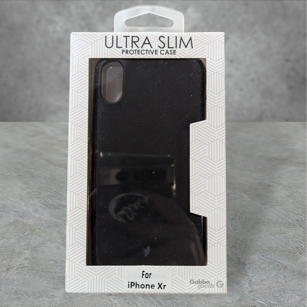 Q2. Gabba Goods Ultra‎ Slim Protective Case for Apple iPhone Xr - Black